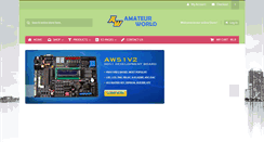 Desktop Screenshot of amateurworld.in